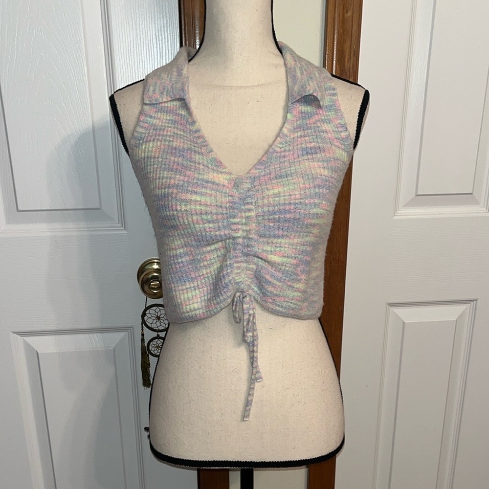Witty Fox Cropped Tank Top